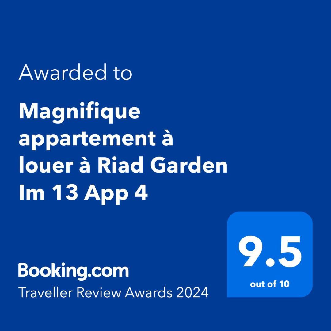 Magnifique Appartement A Riad Garden Марракеш Экстерьер фото